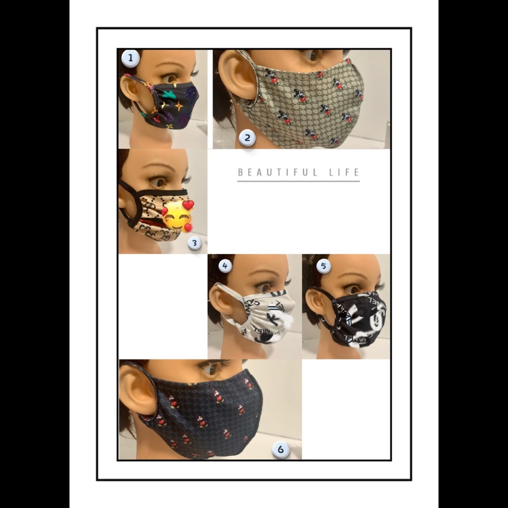 SALE! 6 pack face masks bundle